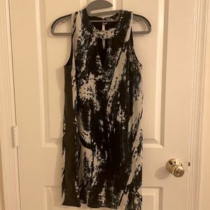 Asher blue pattern dress XS